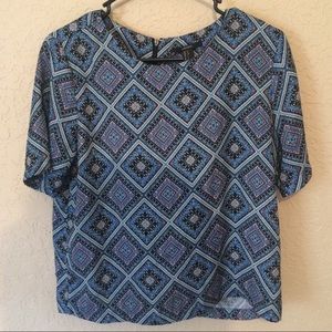Forever 21 Blue Blouse